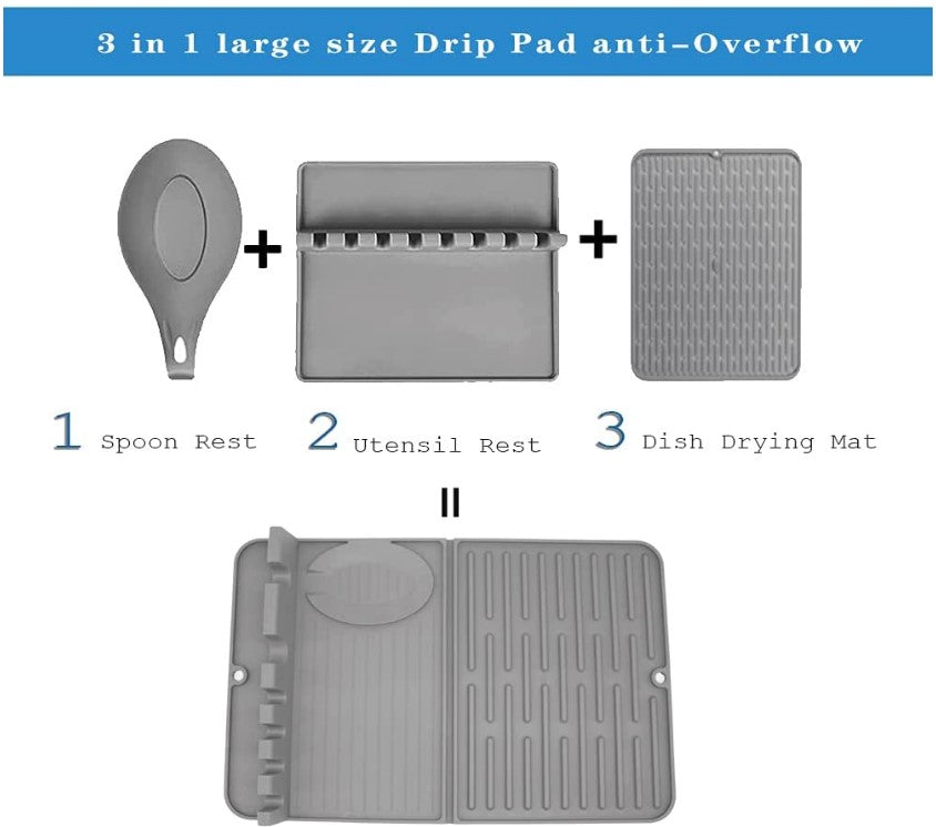 Drying Mat with Spoon Rest_2